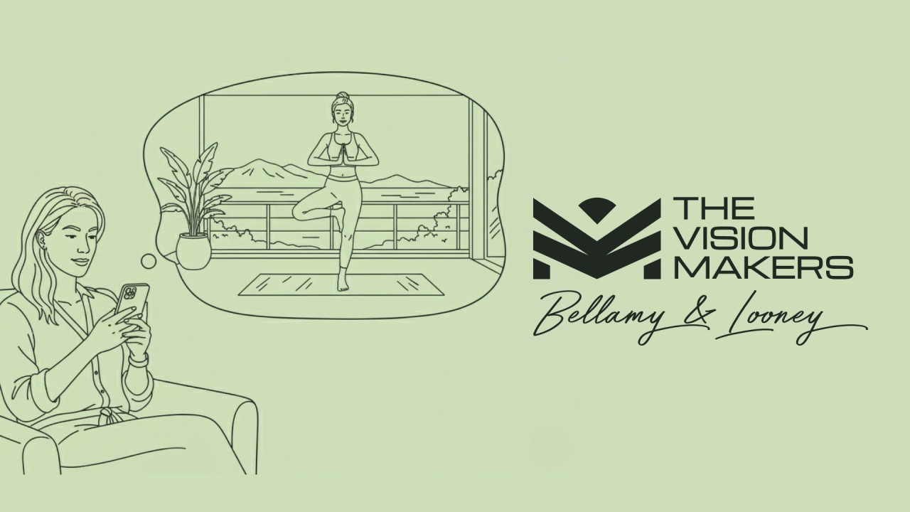 An Illustration of someone doing yoga